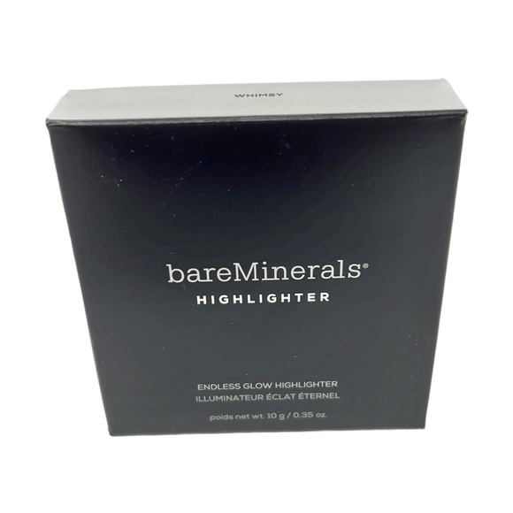 Bare Minerals Highlighter in WHIMSY & Beautiful Finish Foundation Brush - Picture 3 of 10